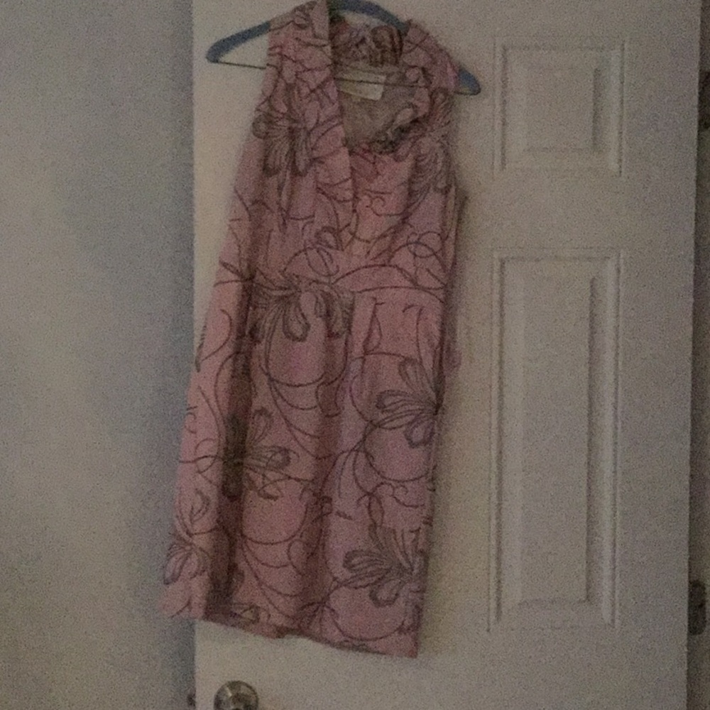 Floral Anthropologie dress